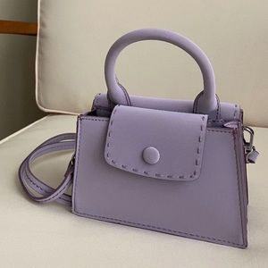 Zara lilac mini purse